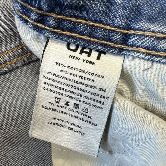 Oat New York Wide Leg Cloud Luxe Denim Jeans Size 8/29 - Picture 6 of 8